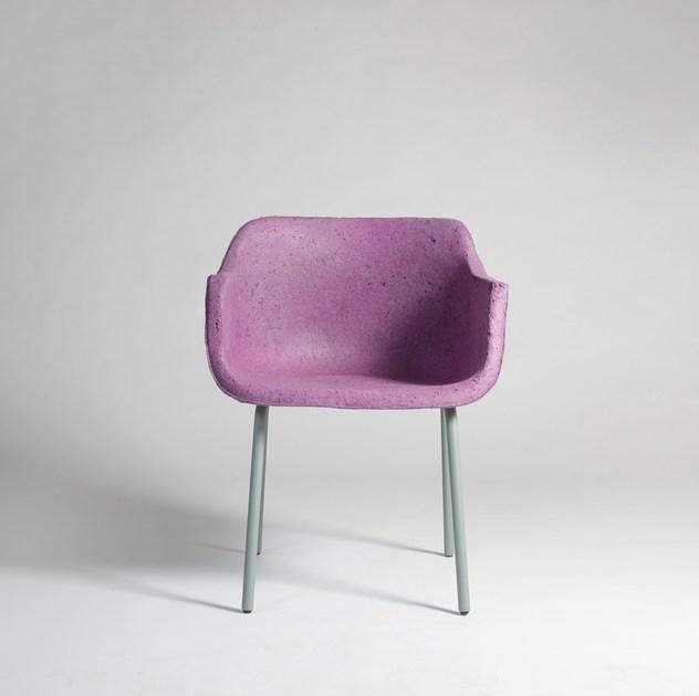 Officine Tamborrino Стул из трубчатой ​​стали и переработанной бумаги sun-id-1403575 - Вид №15