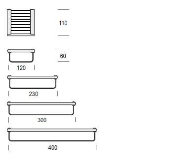 Настенная мыльница из хромированной латуни De Rosso мирт ARCH-00043038 - Вид №1