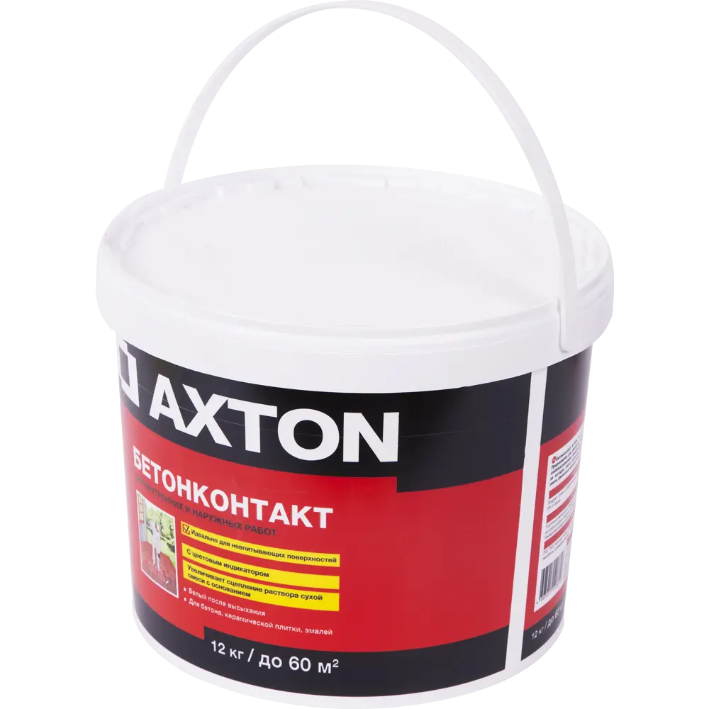 Бетонконтакт Axton 12 кг для идеальной адгезии поверхностей 14250959 STLM-0004622 - Вид №1