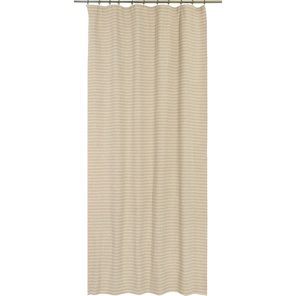 Штора на ленте «Cosma», 140х260 см, геометрия, цвет коричневый Santreyd STLM-2147359