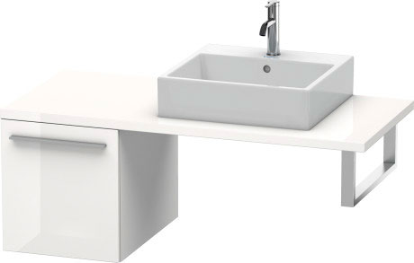 XL543104949 Шкафчик для консоли X-Large #XL5431 400 x 548 мм Графит матовый, декор Duravit - Вид №2