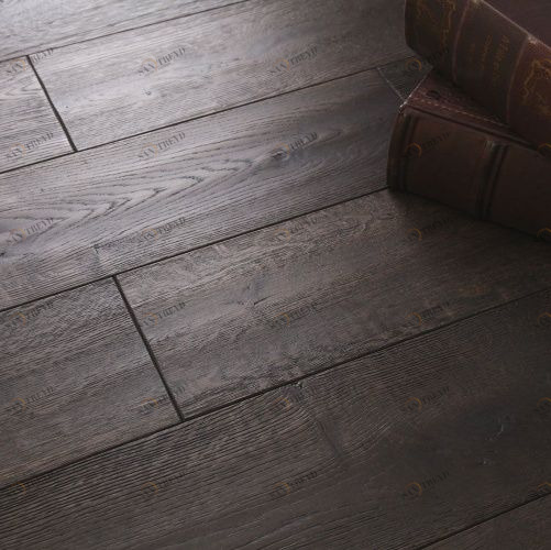 Массивная доска Parketoff Классика Касл Антик Дуб (Рельефная) 300-1600х150 мм 2600300397