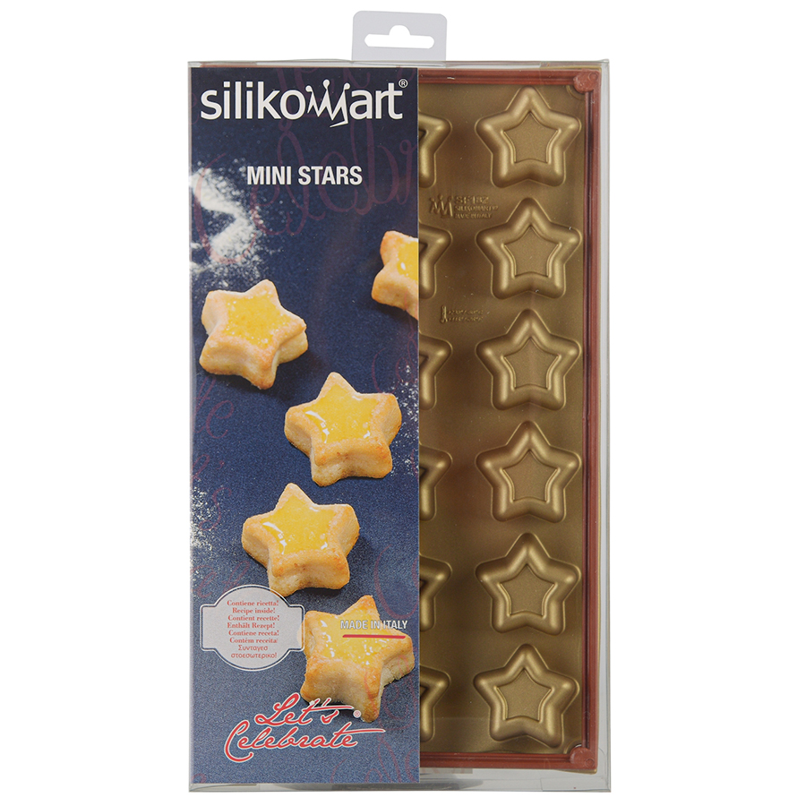 26.182.63.0063 Форма для приготовления пирожных stars силиконовая Silikomart  - Вид №9
