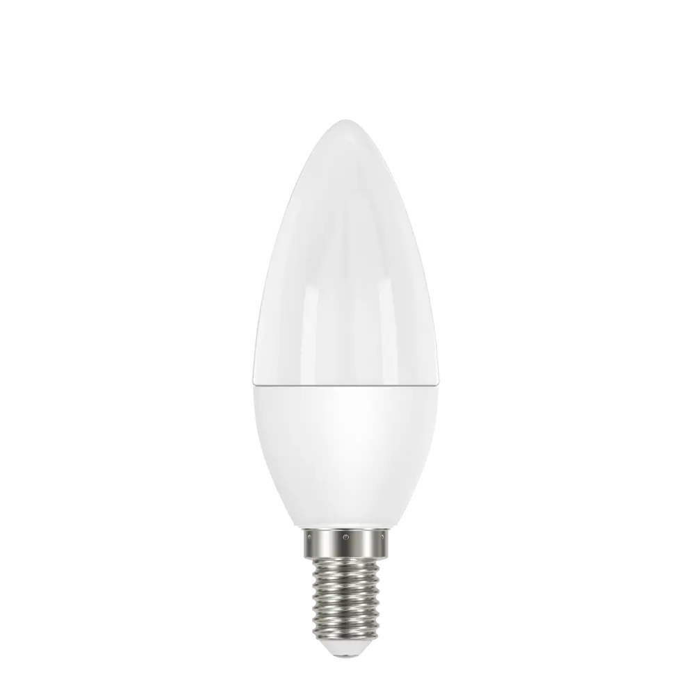 Лампа светодиодная Lexman Candle E14 175-250 В 5 Вт матовая 400 лм нейтральный белый свет 82991587 STLM-2121121  - Вид №1