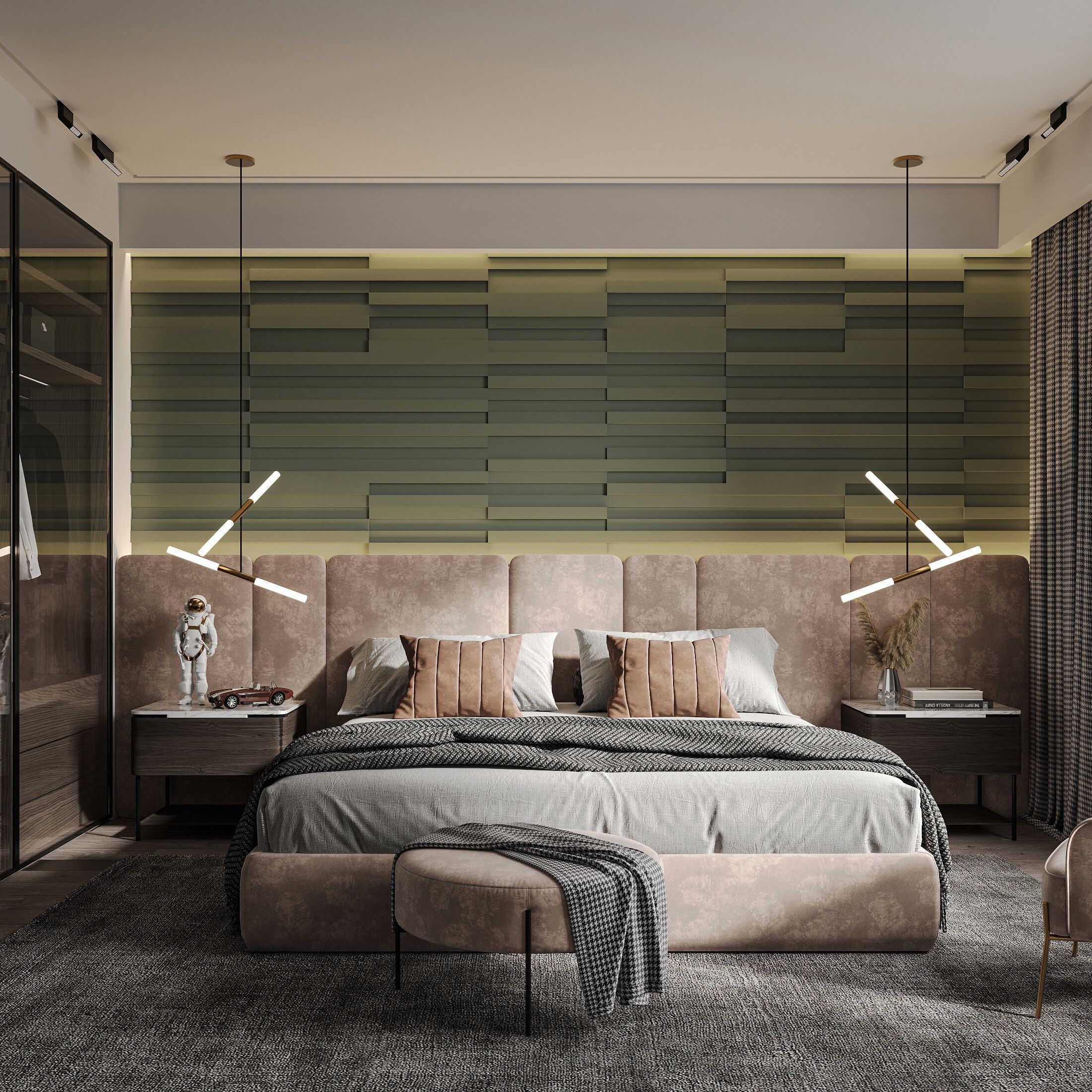 Трехмерное гипсовое покрытие WallDeco M-Modern ARCH-00029730 - Вид №3