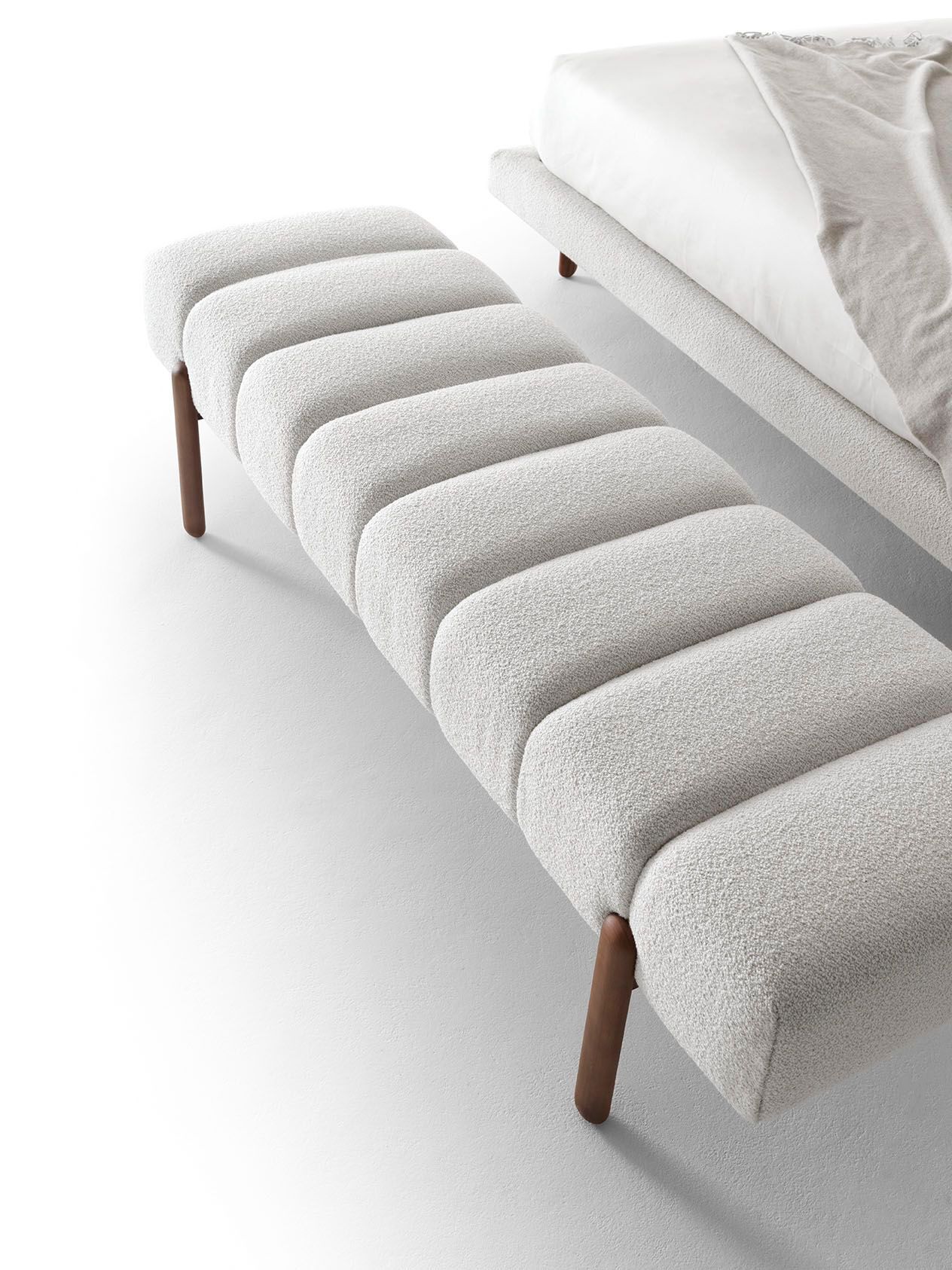 Мягкая скамейка из ткани CEPPI Evergreen ARCH-00018927