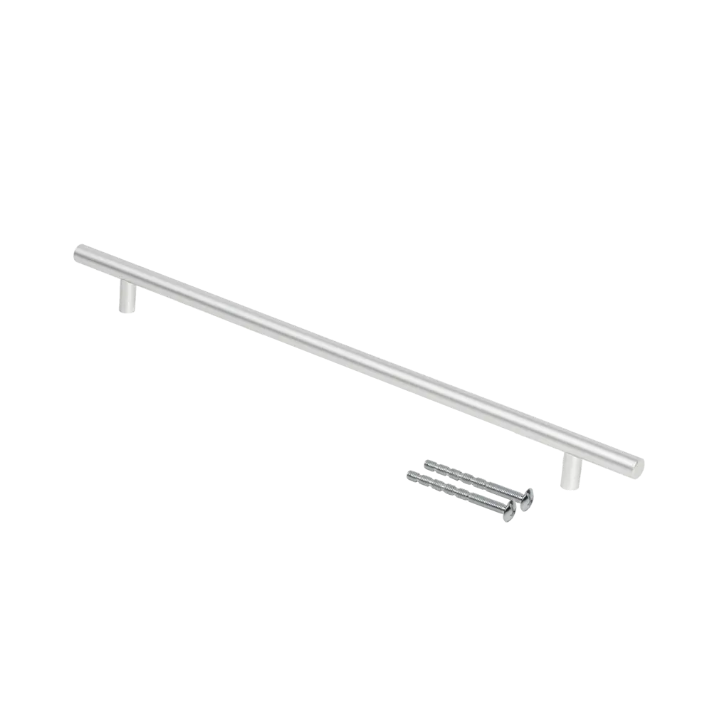 Мебельная ручка-рейлинг KONSENSA 400 мм никель STLM-2184563 - Вид №3