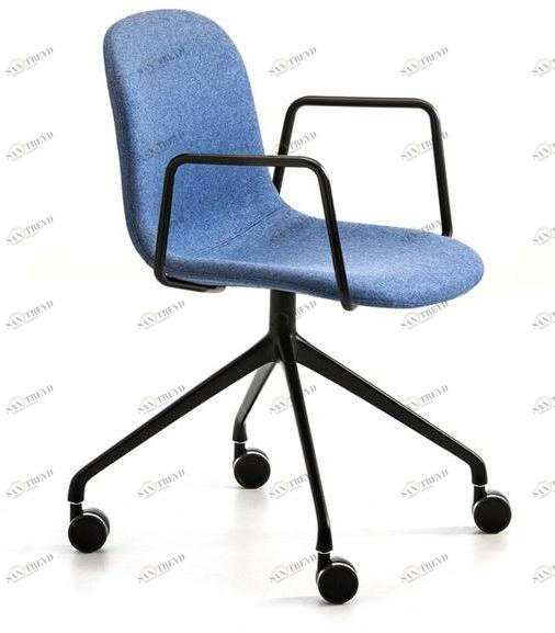 arrmet Офисное кресло из ткани на колесиках Máni fabric sun-id-1497736