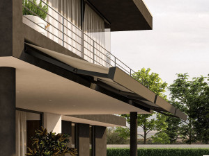 Встраиваемый тент со встроенным освещением