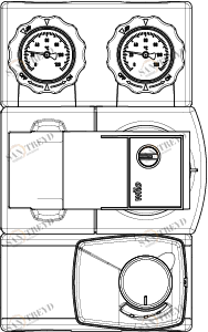 6104 31 00 GRA311Насосные группы » Esbe серии GRA300 