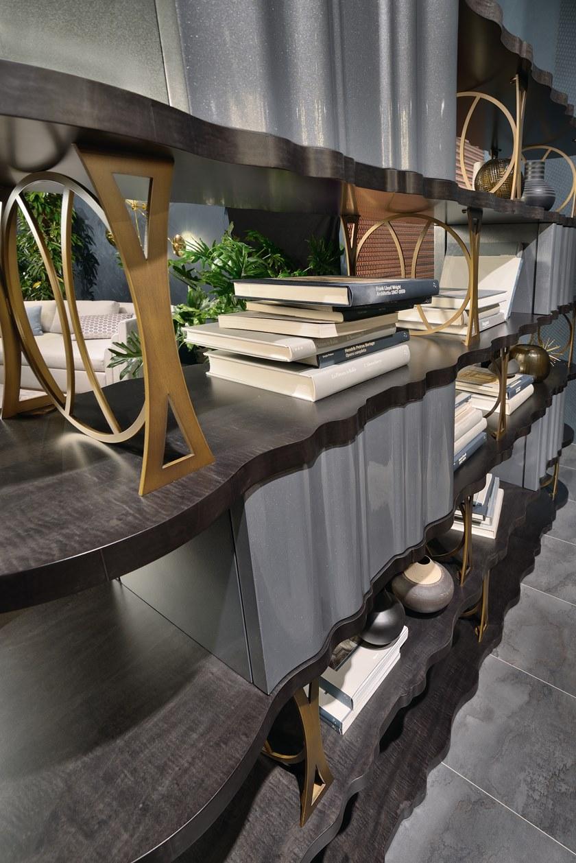 Carpanelli Книжный шкаф двусторонний открытый Mistral Lb46b+el24+el28 - Вид №2