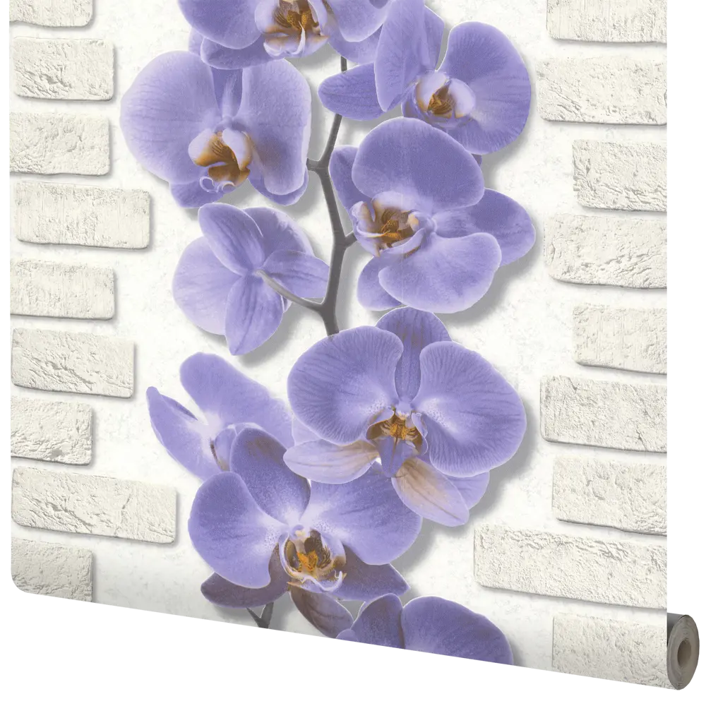 Обои виниловые Аспект Ру Орхидея фиолетовые 0.53 м 10107-46 STLM-2059266