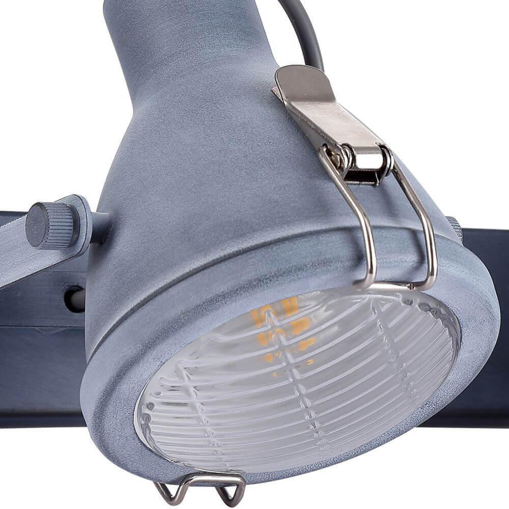 Спот настенный серый Arte Lamp A9178AP ARTE LAMP 9178 00-3926549 Серый  - Вид №2