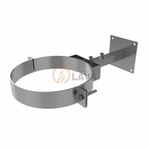 Кронштейн стеновой LAVA 180, телескоп 40-75, нерж. 439 (2,0)