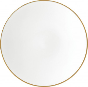 10640847 Lenox Тарелка закусочная Lenox "Трианна" 23см (белая) Фарфор