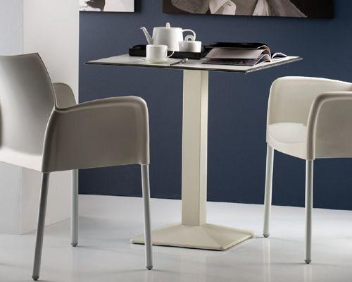 Pedrali Квадратный стальной стол sun-id-1448389 - Вид №2