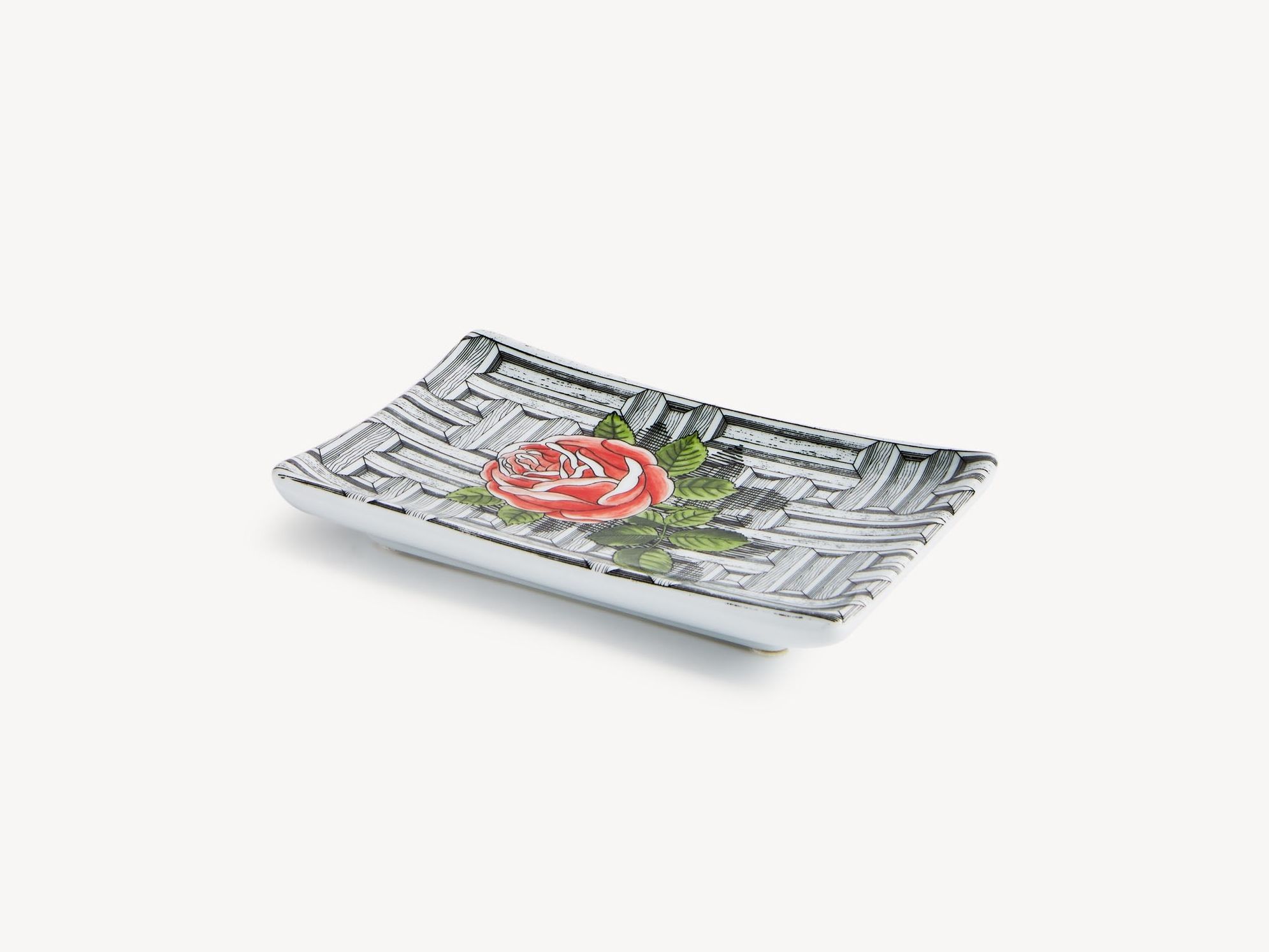 Фарфоровая пепельница Fornasetti Musciarabia con rose ARCH-00119389 - Вид №1