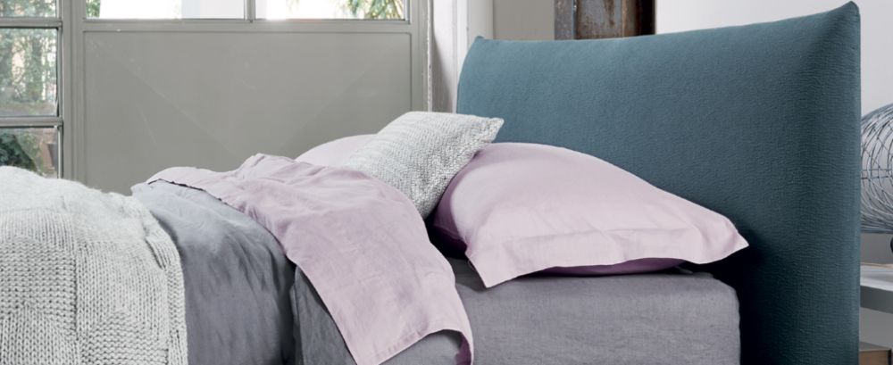 Кровать двуспальная 180х200 голубая Pillow Fit DORELAN ДИЗАЙНЕРСКИЕ 052395 Синий  - Вид №3