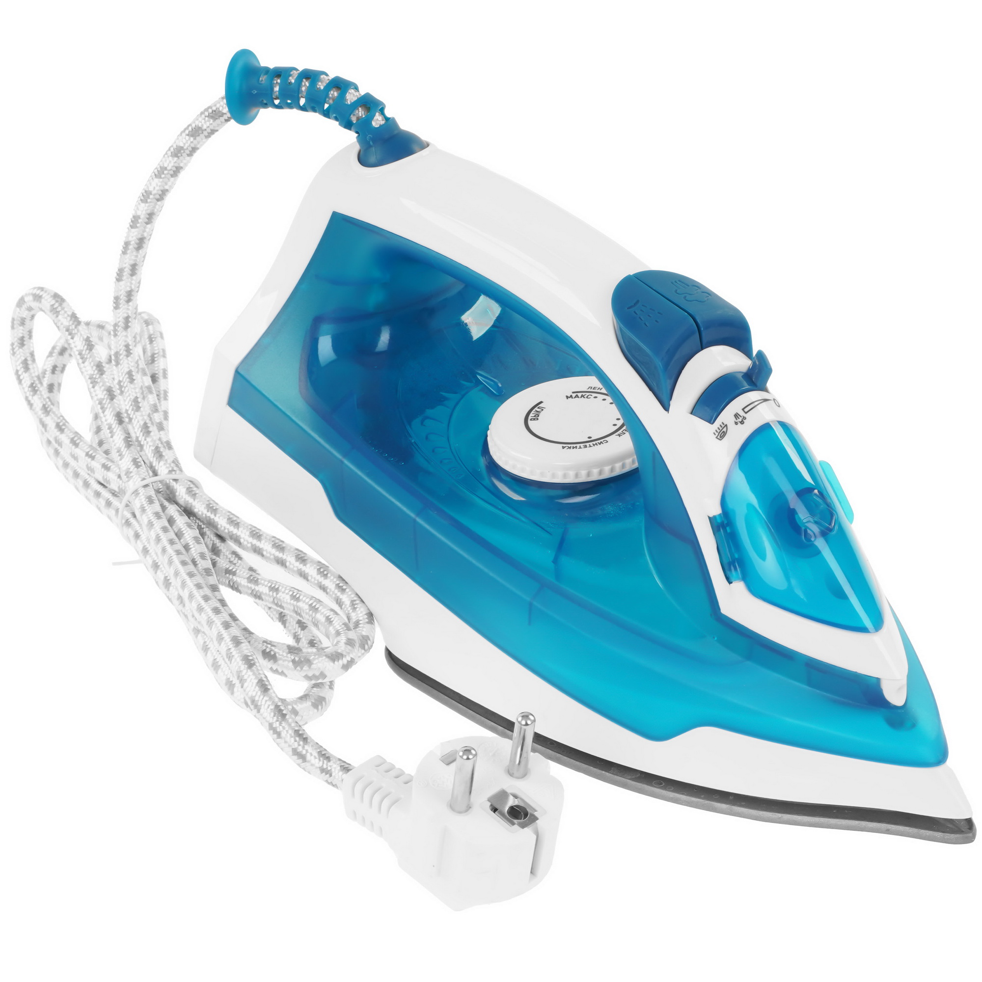 9232425 Утюг Добрыня DO-3123 белый STDN-0009517 - Вид №5