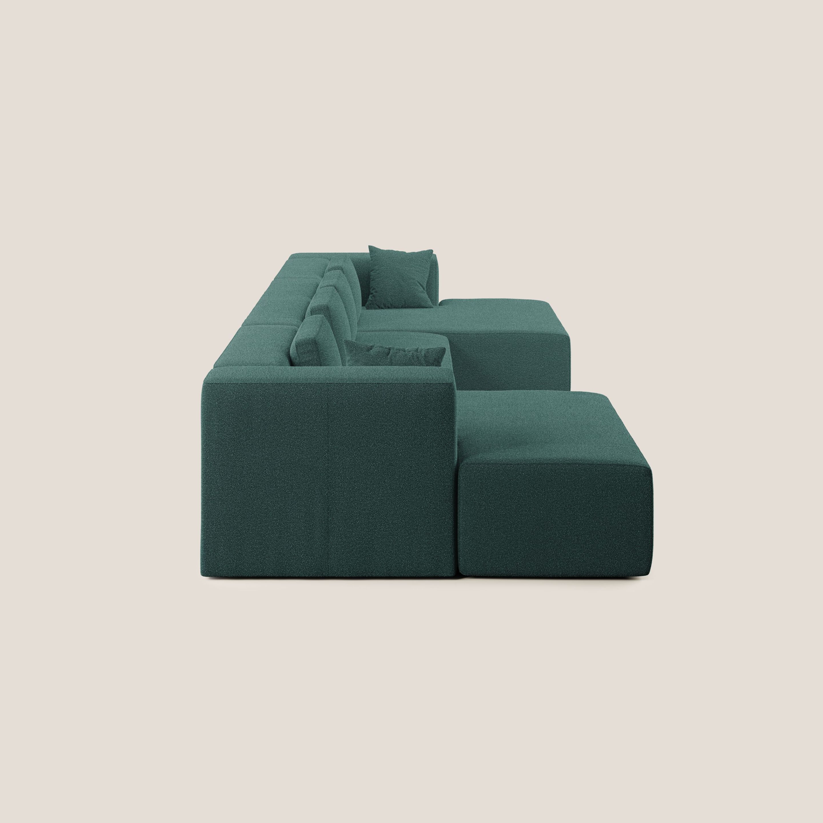 Панорамный тканевый диван с шезлонгом Divani.Store Нептун ARCH-00035300 - Вид №66