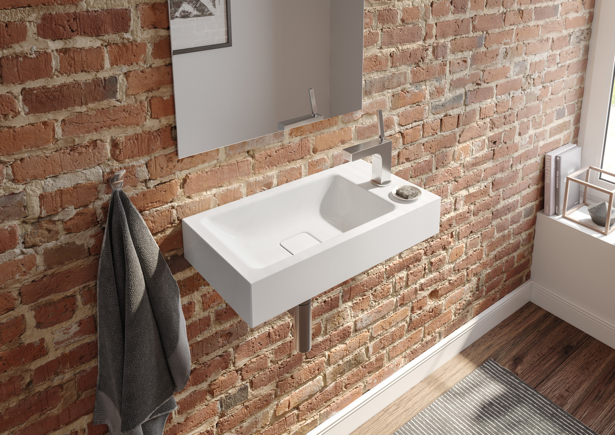 Умывальник KALDEWEI Сталь эмалированная 3073 445 теплый серый 10 30733319445 - Вид №3