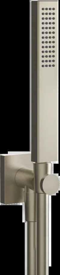 Душевой набор 20029 149 Gessi Via manzoni МАТОВЫЙ НИКЕЛЬ FINOX