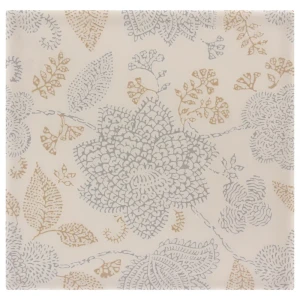 Плитка настенная Нефрит-Керамика Мемо Флора Дюна 20х20 см 0.8 м² цвет бежевый