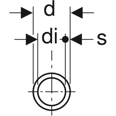 19409 Geberit Mapress C-Stahl Systemrohr innen und aussen verzinkt Geberit  - Вид №3