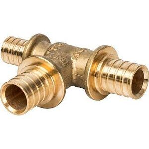 Тройник переходной 20x20x16 аксиальный для труб из сшитого полиэтилена STOUT