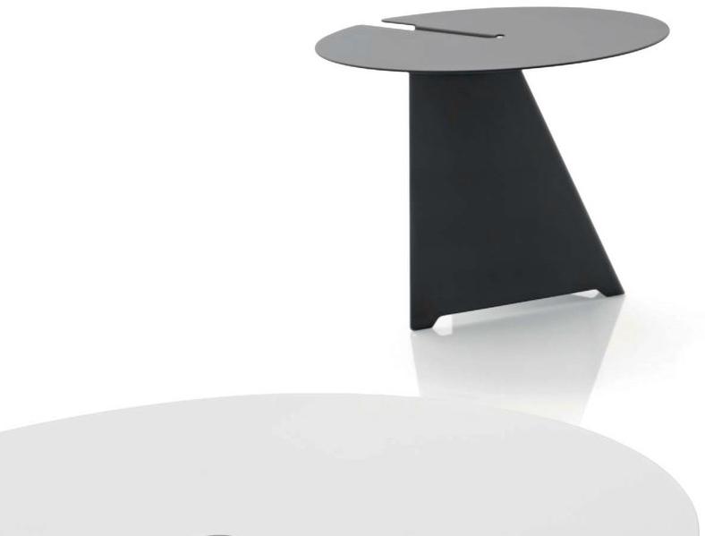 B-LINE Круглый журнальный столик из стали sun-id-1449305 - Вид №3