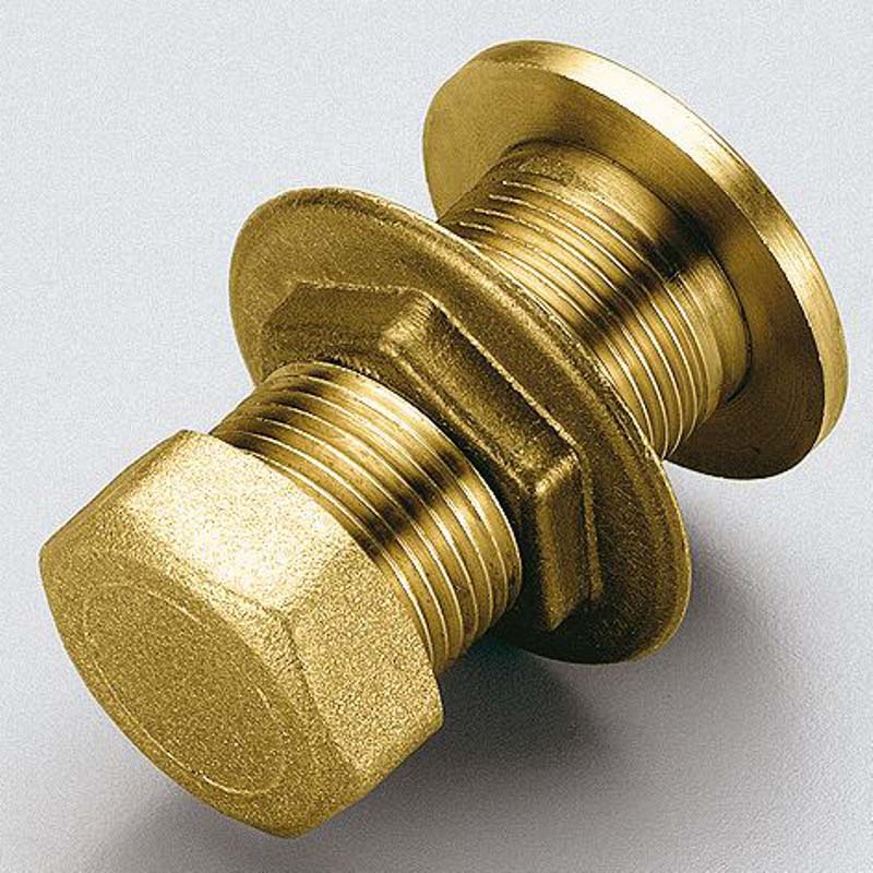 Выпуск резервуарный фланец-Н с контргайкой и заглушкой TIEMME 3/4" 1500397