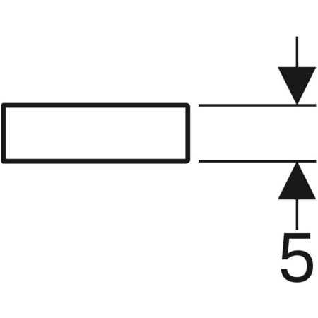 841961000 Настенная полка Geberit iCon Geberit  - Вид №19