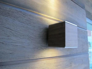 Brillamenti Настенный светильник с падающим светом из алюминия и дерева Klas Kl.nn.010.ota.fi