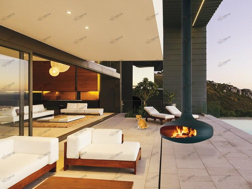 Focus creation Дровяной уличный подвесной камин Domofocus sun-id-1374240