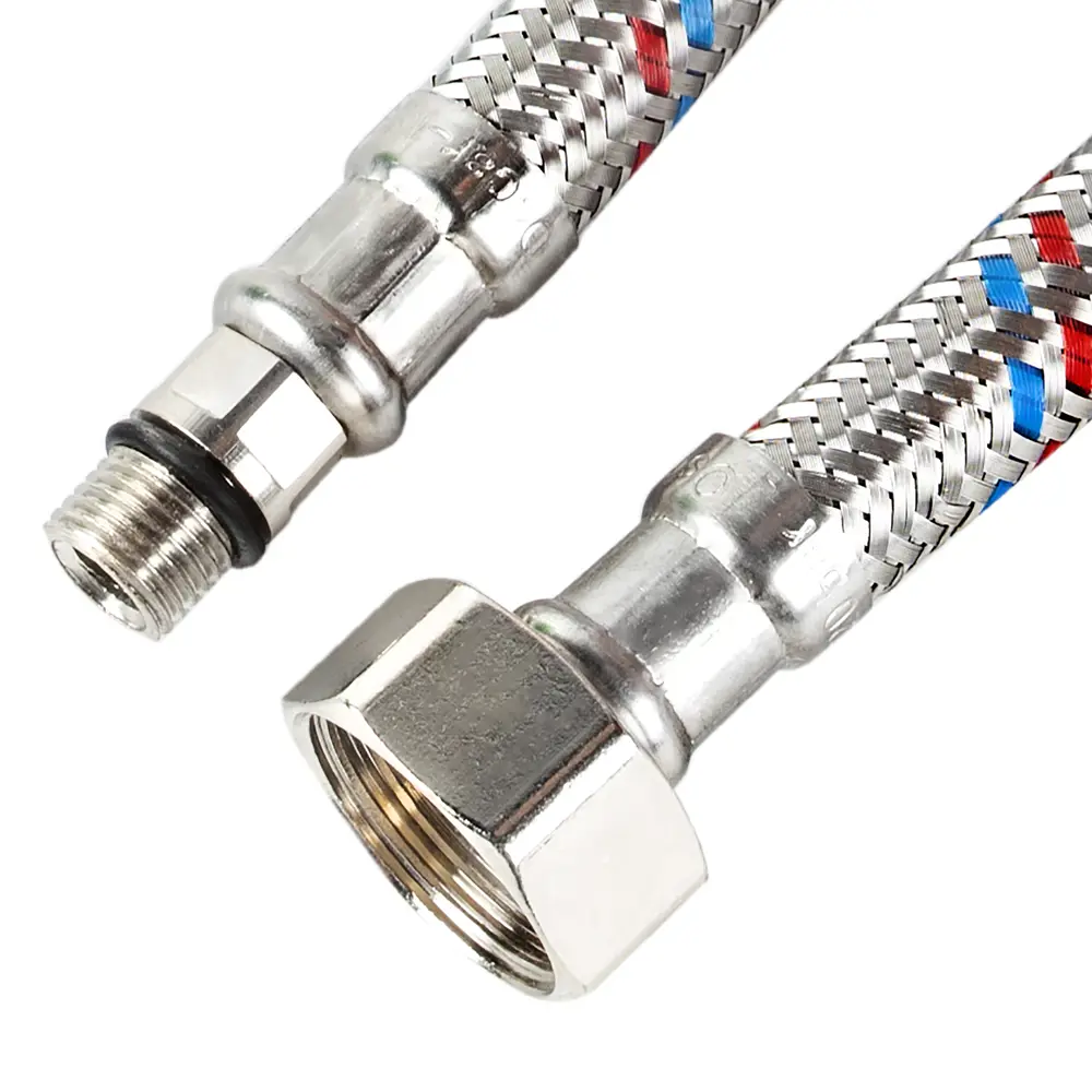 Гибкая подводка для воды Equation 1/2" М8 штуцер-гайка 80 см STLM-2210087