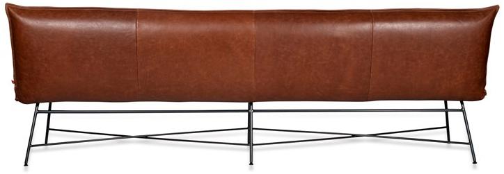 Jess Скамья из ткани со спинкой Vidar sun-id-1375510 - Вид №3