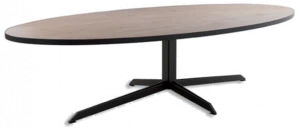 Ph Collection Овальный стол из стали и дерева