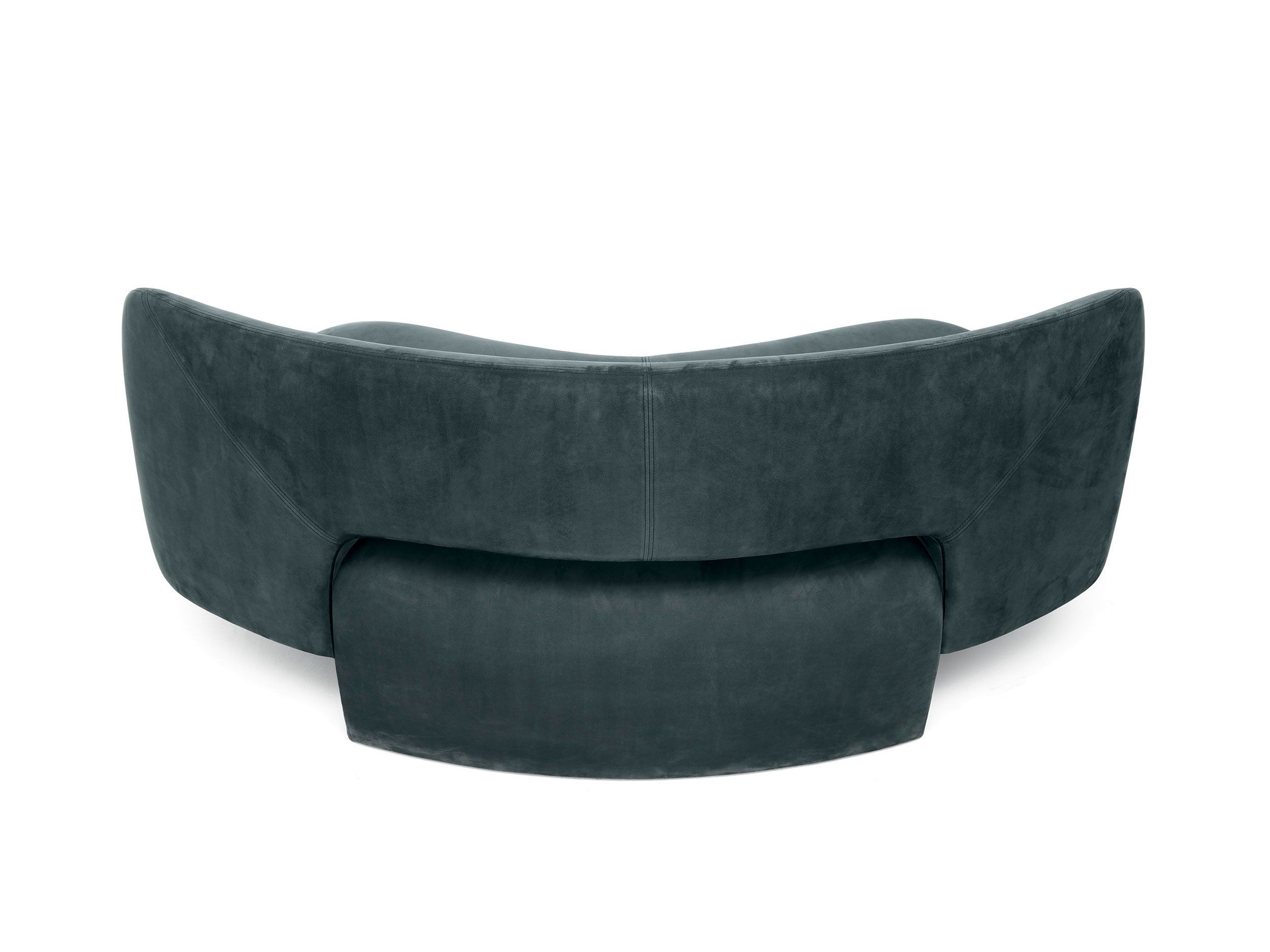 Изогнутый диван из ткани MisuraEmme VIRGIN ARCH-00088898 - Вид №4