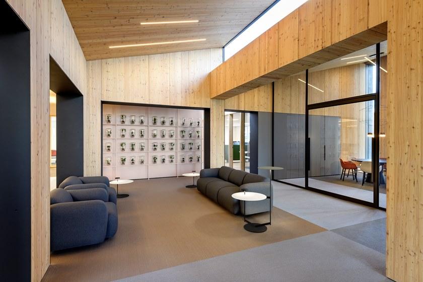 Vibia Торшер из металла с полкой Flat 5945 - Вид №3