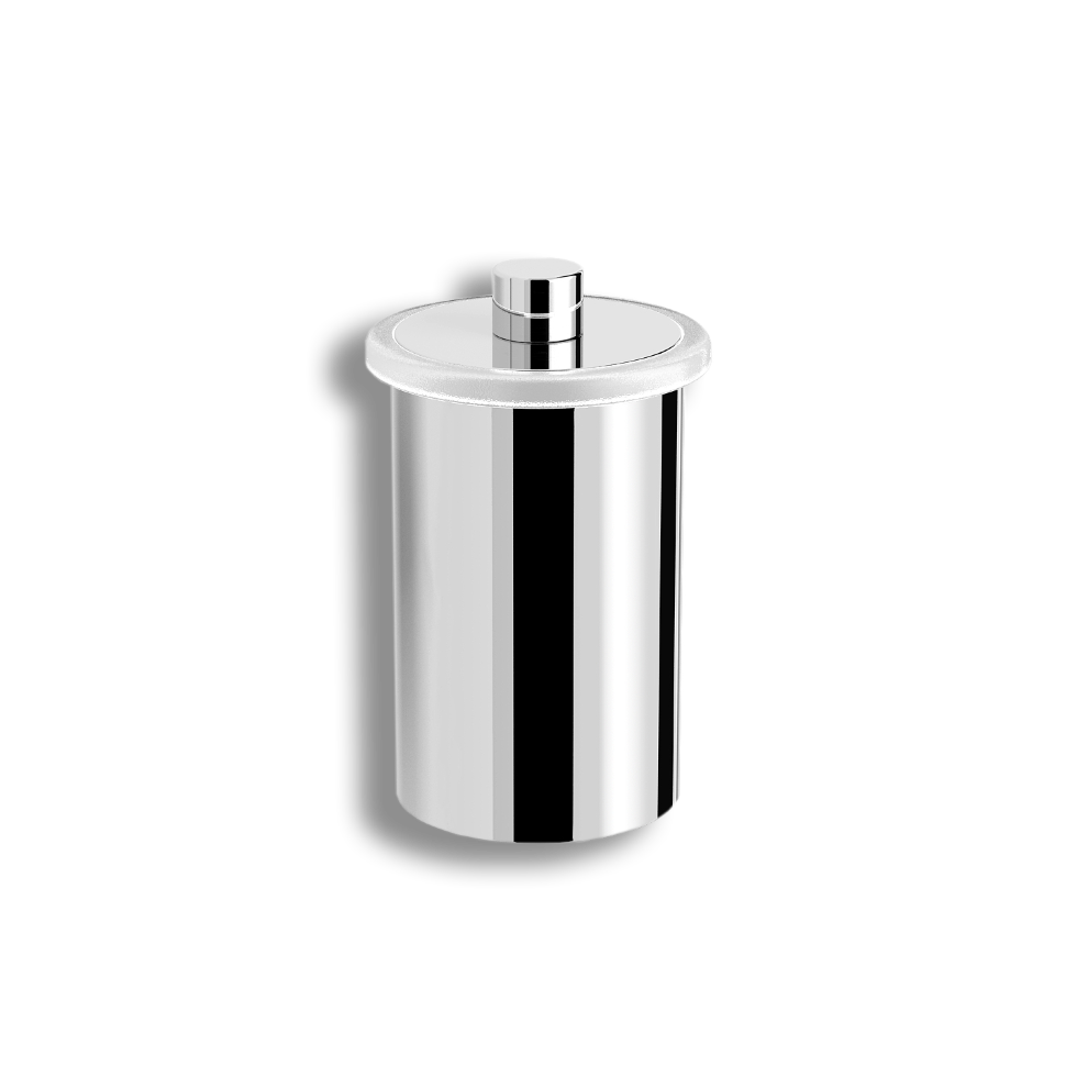 23028A Баночка настольная цвет хром LANGBERGER LUGANO
