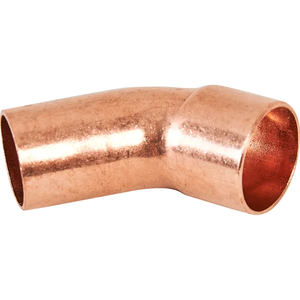 Угол однораструбный Hailiang ø18/45° мм медь STLM-2057621