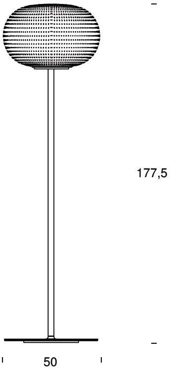 FontanaArte Светодиодный торшер Bianca sun-id-1376126 - Вид №3