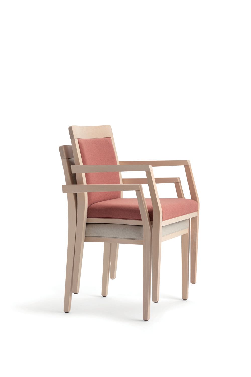 Штабелируемый стул из бука с подлокотниками Palma ARCH-00152316 - Вид №4