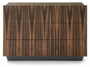 PIANCA Прямоугольная тумбочка из дерева с ящиками Tosca