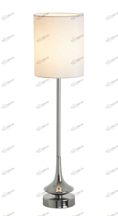 Настольная лампа Abdie от RVAstley 5303 RVASTLEY КЛАССИЧЕСКИЕ 061955 Белый;хром 