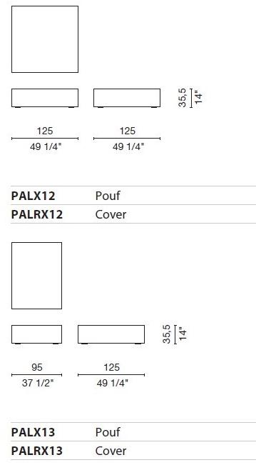 Cappellini Съемный диван Panda sun-id-1415895 - Вид №16