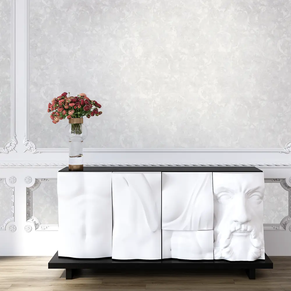 Обои флизелиновые Артекс Богемия серые 1.06 м 89409518 STLM-1578601 - Вид №4