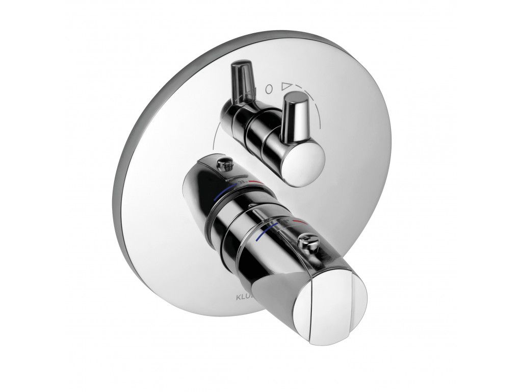 358300538 встраиваемый смеситель для ванны и душа с термостатом KLUDI OBJEKTA хром 