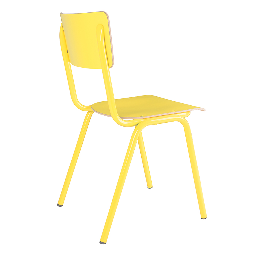 Стул Back to School желтый Zuiver 1008203 - Вид №7