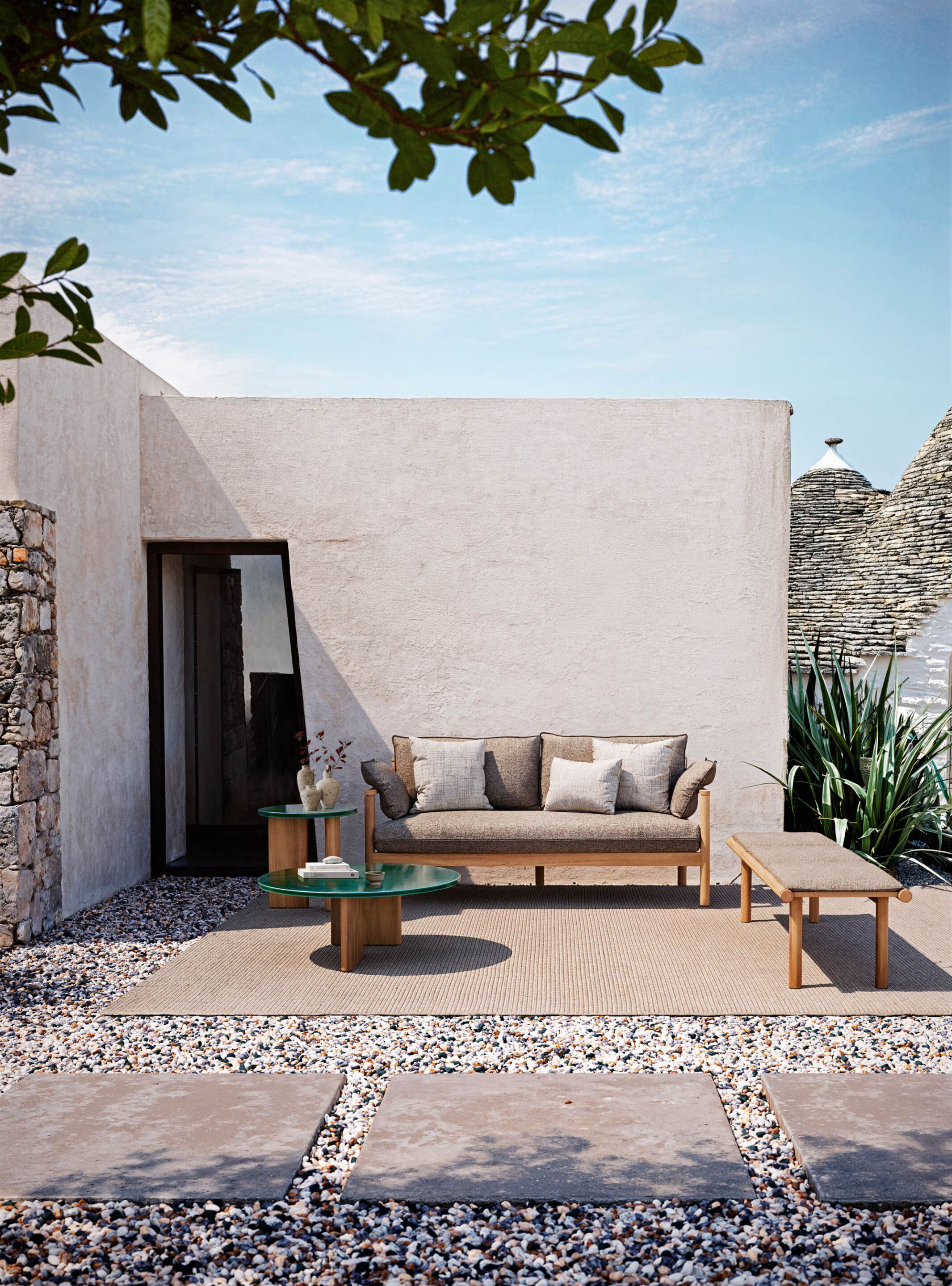 Деревянная садовая скамейка Atmosphera Панама ARCH-00094182